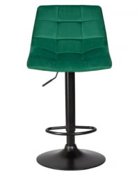 Стул барный DOBRIN TAILOR BLACK (зеленый велюр (MJ9-88)) 2 шт