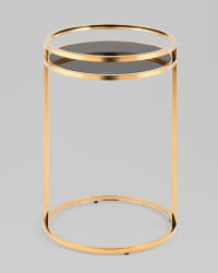 Журнальный стол Гестия 41*60 см золото