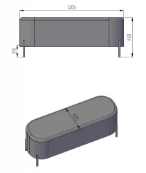 Пуф большой Gawaii (ПБ) Розовый