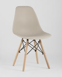 Стул Еамес Стйле ДСВ бежевый (разборный каркас) / Eames Style DSW