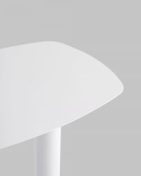 Журнальный столик Eanna L металл белый