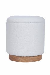 Пуф с ящиком Долли S тедди Белый