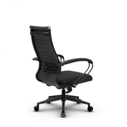 Кресло офисное МЕТТА B 2b 19/K130, Основание 17832 Комплект 4 Темно-серое