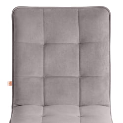 Кресло офисное ZERO СС флок , серый, 29