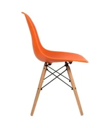 Стул для кухни Eames SC-001 Оранжевый (РР623)