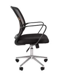 Кресло для оператора Chairman 698 chrome TW Черное