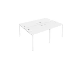 Рабочая станция на 4 раб.места Метал Сйстем БП.СМ-4.1 Белый / Metal System