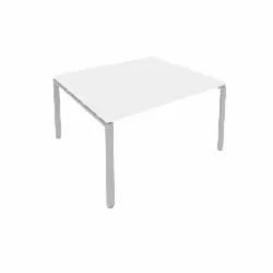 Переговорный стол (1 столешница) Metal System Б.ПРГ-1.3 Белый/Серый