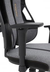 Кресло геймерское Everprof Serval S Ткань Черно-серый