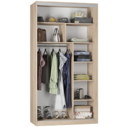Шкаф-купе Б-220х120х60-1(ЯШС-Д9Д9) / B-220х120х60-1(ЯШС-D9D9)