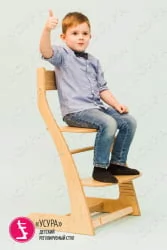 Детский стул из фанеры Усура Древесный