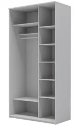 Шкаф купе 2-ух дверный Хит-24-12-55 Ясень шимо светлый