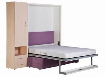 Кровать-трансформер Смарт 1 3-в-1 левый 1600 Ясень шимо темный