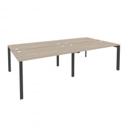 Рабочая станция на П-образном м/к ONIX O.MP-D.RS-4.3.7 Дуб Аттик/Антрацит