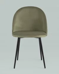 Стул Фолио велюр Пыльно-оливковый