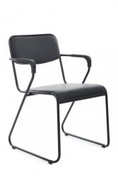 Кресло Nix Plus RCH OMKL-03B Черный/Металл Черный