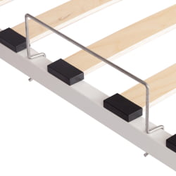 Кровать Bruno металл, 160*200 см, белый