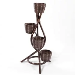 Цветочница 15/29A темно коричневый