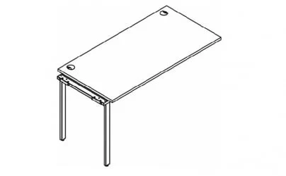 Приставка к рабочей станции XTEN GLOSS XIGST 1670 Бук Тиара