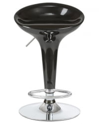 Стул барный DOBRIN BOMBA (черный) 2 шт