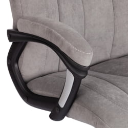 Кресло офисное BOSS Lux флок , серый, 29
