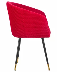 Стул обеденный DOBRIN MARY Малиновый велюр 1922-14
