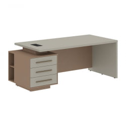 Стол руководителя левый VELION VCT 2090 L Аметист Кобра