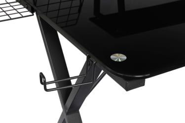 Компьютерный стол с надстройкой GD-06 Black (черный)