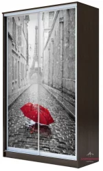 Шкаф-купе Хит-23-12-77 Париж Аруба Венге