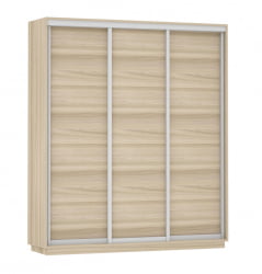 Шкаф-купе трехдверный Экспресс Трио Элемент 1800х2400h Ясень шимо светлый