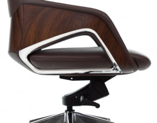 Кресло руководителя Бюрократ _DAO-2 Коричневый