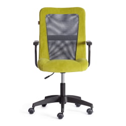 Компьютерное кресло STAFF флок/ткань, олива/серый, 23/W-12