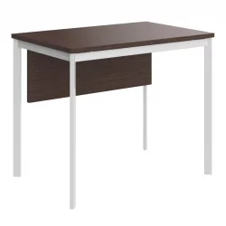 Стол прямой IMAGO-S СП-1.1SD венге магия белый полуматовый