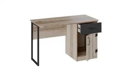 Письменный стол Окланд ТД-324.15.02 Фон Черный/Дуб Делано