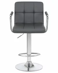 Стул барный DOBRIN KRUGER ARM Серый