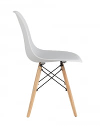 Стул Еамес Стиле ДСВ светло-серый (разборный каркас) / Eames Style DSW