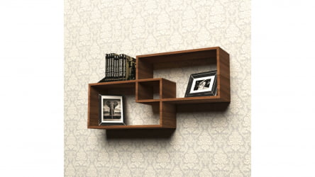 Полка для книг-5 Венге