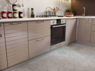 Тумба кухонная 600 Анастасия ЛД 025.093.000 Капучино