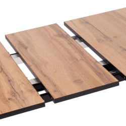 Стол MALTIDO Дуб Вотан/черный