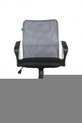 Кресло оператора Riva 8075 Черный-серый