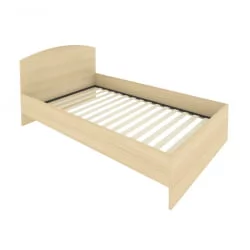 Кровать с ортопедическим основанием и изголовьем LIGHT С-КИ-120 Акация Лорка