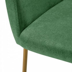 Кресло Бар Oscar зеленый/Линк золото