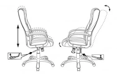 Кресло игровое Zombie 9 Black