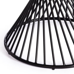 Круглый стол BERTOIA (mod. GT21) Black (черный)