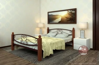 Кровать Каролина Lux plus 1600х2000 Медная