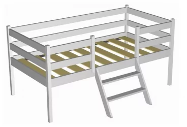 Лестница к кроватям 1600*800 RooRoom VK-101 Белая