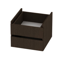 Тумба с ящиками в шкаф-купе B-T2-1(Венге)