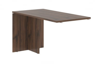 Брифинг-приставка EDIS EDB 1367 Дуб Денвер темный Белый