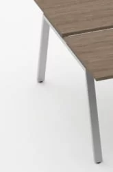 Л-образный металлический каркас с траверсами Deka 73.145.12 К Металлик матовый муар