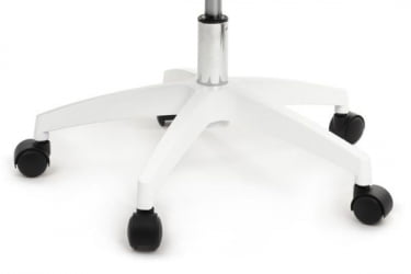 Кресло Оливер РCХ В-203АC (Белый пластик/Оранжевый) / Oliver RCH W-203AC